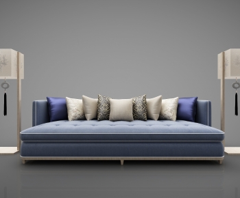 New Chinese Style Multi Person Sofa-ID:902410039