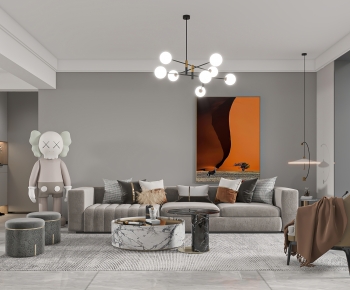 Modern A Living Room-ID:271713972