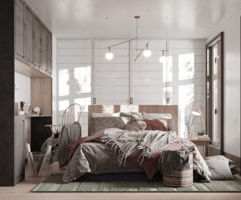 Nordic Style Bedroom-ID:145061974
