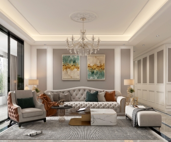 American Style A Living Room-ID:216819054