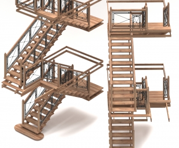 Modern Rotating Staircase-ID:505330098