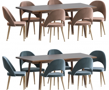 Modern Dining Table And Chairs-ID:786781077