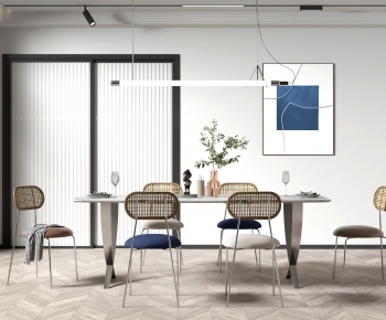 Nordic Style Dining Room-ID:120609057
