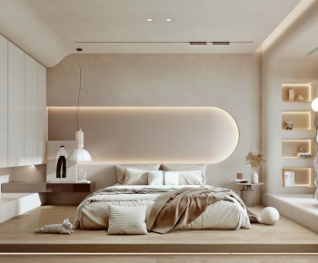 Wabi-sabi Style Bedroom-ID:149175882