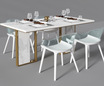 Modern Dining Table And Chairs-ID:156240574