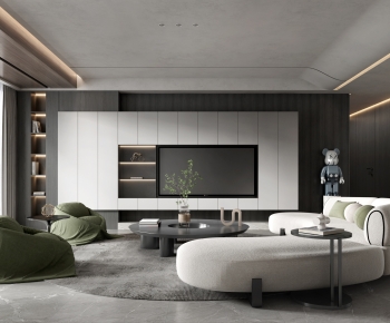 Wabi-sabi Style A Living Room-ID:702712067