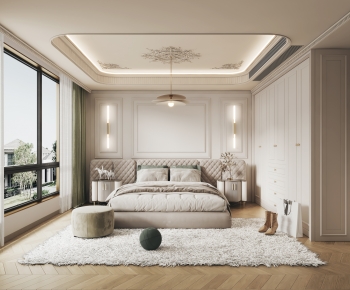French Style Bedroom-ID:332091093