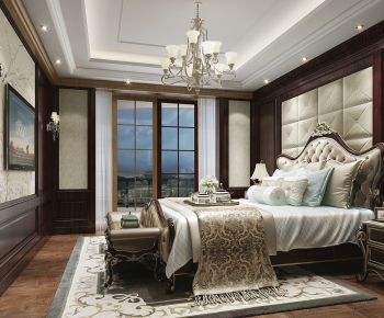 American Style Bedroom-ID:425524001