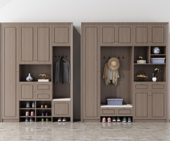 New Chinese Style Shoe Cabinet-ID:994993934