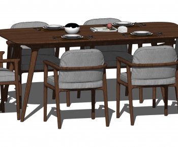 Modern Dining Table And Chairs-ID:284411913