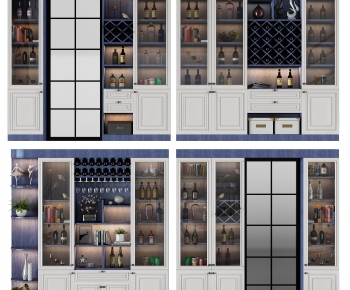 Modern Wine Cabinet-ID:549225094