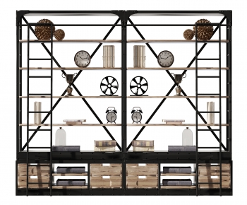 Industrial Style Shelving-ID:381899121