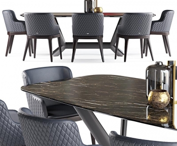 Modern Dining Table And Chairs-ID:753721958