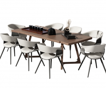 Modern Dining Table And Chairs-ID:186100033