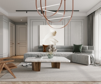 Nordic Style A Living Room-ID:463232045