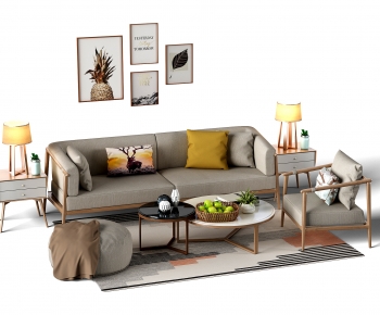 Nordic Style Sofa Combination-ID:144801171