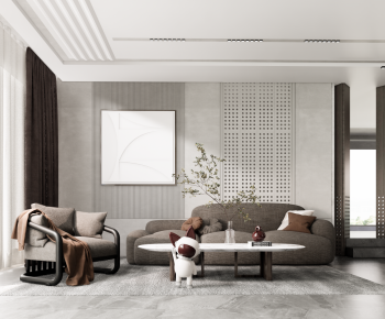 Modern A Living Room-ID:151431087