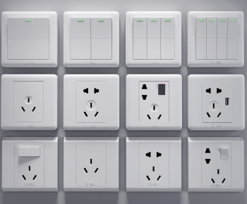 Modern Switch Socket Panel-ID:807770012