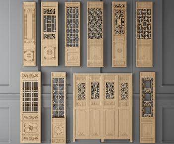 Chinese Style Partition-ID:449340378