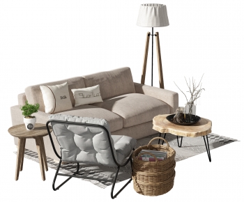 Nordic Style Sofa Combination-ID:317713022