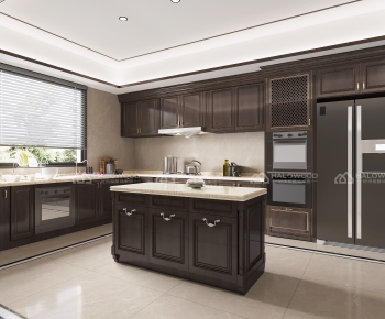 New Chinese Style Open Kitchen-ID:679826026