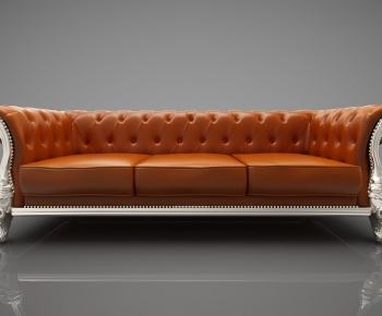 European Style Three-seat Sofa-ID:630229005