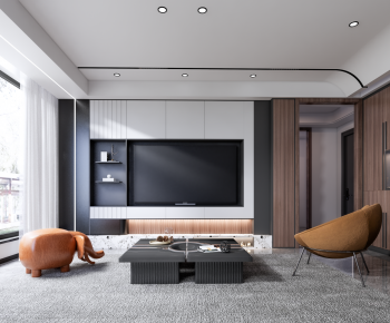 Modern A Living Room-ID:262080919