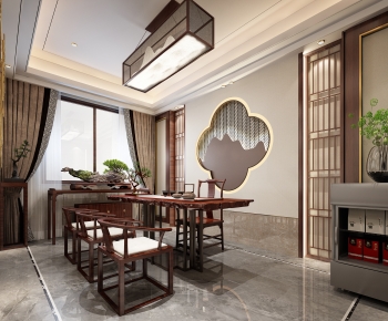 New Chinese Style Tea House-ID:131426103