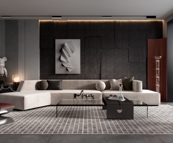Modern A Living Room-ID:278877977
