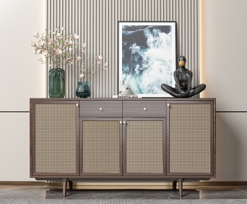 Nordic Style Side Cabinet/Entrance Cabinet-ID:719713932