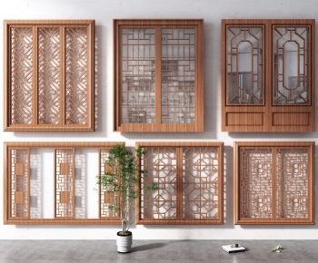 Chinese Style Door-ID:797847038