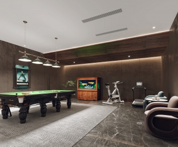Modern Billiards Room-ID:955454115