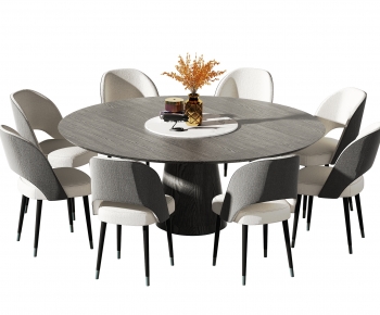 Modern Dining Table And Chairs-ID:340862046