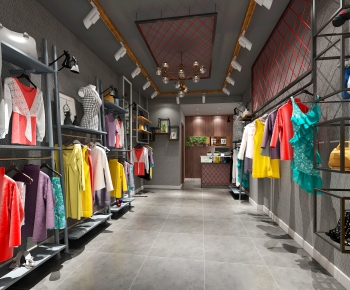 Industrial Style Clothing Store-ID:198810181