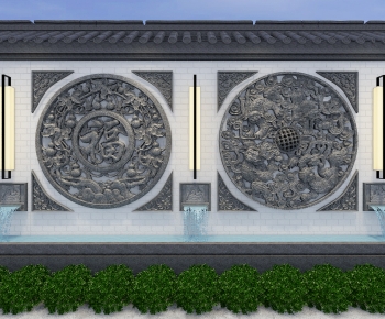 Chinese Style Building Component-ID:275349629