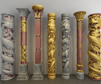 Chinese Style Column-ID:549967057