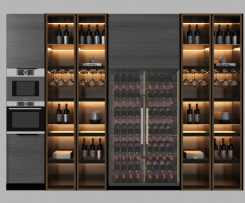 Modern Wine Cabinet-ID:685177095