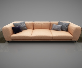 Modern Three-seat Sofa-ID:519588951