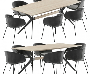 Modern Dining Table And Chairs-ID:164164077