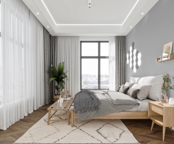 Nordic Style Bedroom-ID:402995119