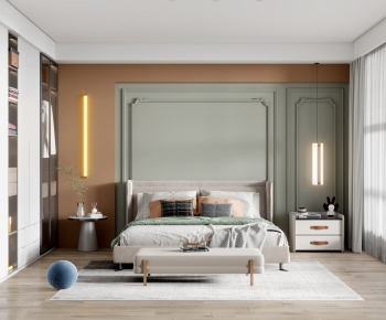 Nordic Style Bedroom-ID:105930095