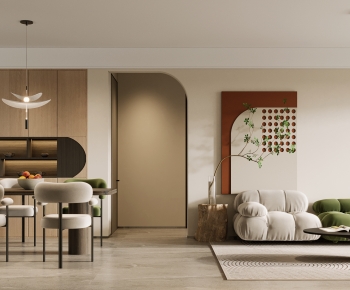 Wabi-sabi Style A Living Room-ID:270169978