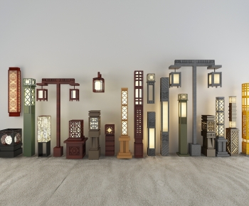 Chinese Style Outdoor Light-ID:704220061
