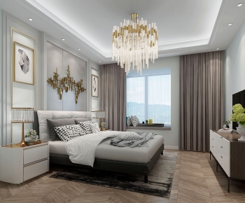 American Style Bedroom-ID:562938937