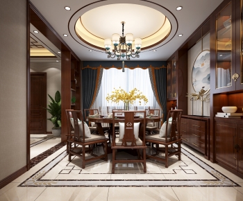 Chinese Style Dining Room-ID:623277906