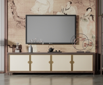 New Chinese Style TV Cabinet-ID:368951084