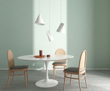 Nordic Style Dining Table And Chairs-ID:980086096