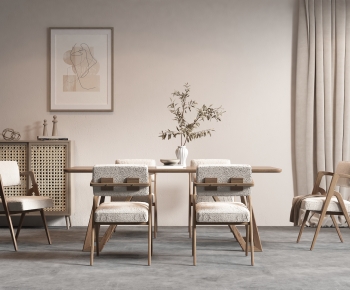 Nordic Style Dining Table And Chairs-ID:272010097