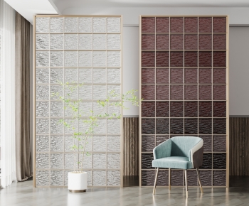 Modern Glass Screen Partition-ID:907262097
