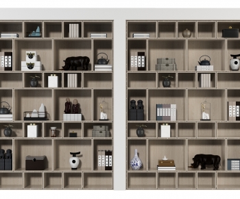 New Chinese Style Bookcase-ID:761790996